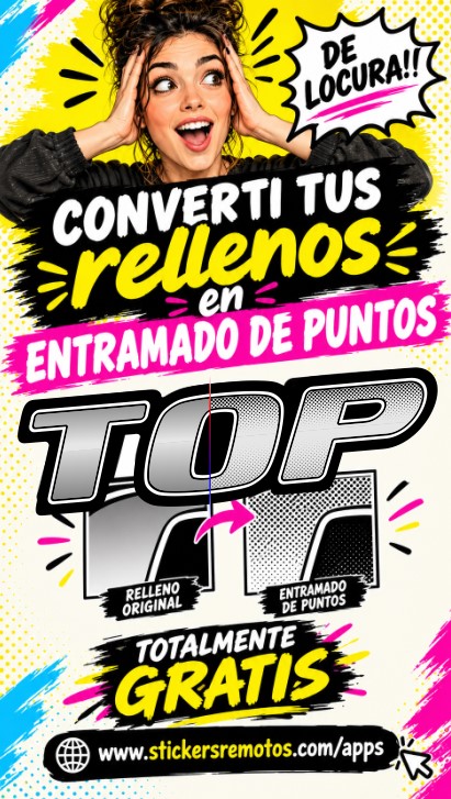 Convertir degradee en entramado