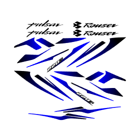 Bajaj Pulsar Rouser 220f 2025 Stickers