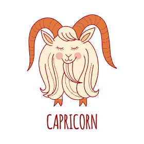 Archivo de vectores zodiaco capricornio dtf remera deco vinilo