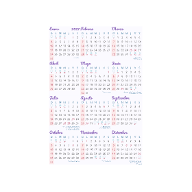 calendario 2027 peru acuarela