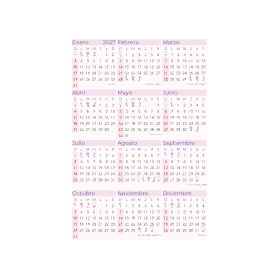 calendario 2027 mexico pastel