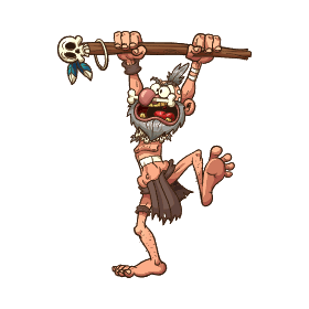 Archivo de vectores brujo chaman dtf remera clipart