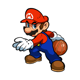 Archivo de vectores mario basquet dtf deco vinilo