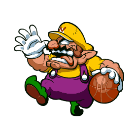 Archivo de vectores mario wario dtf vector