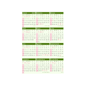 calendario 2027 mexico primaveral