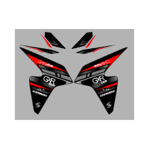 Archivo de vectores GUERRERO TUNDRA GXR 250 sticker vector