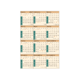 calendario 2027 uruguay retro
