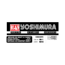 Juago de stickers de seguridad de CBR 600F YOSHIMURA