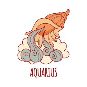 Archivo de vectores zodiaco acuario dtf remera