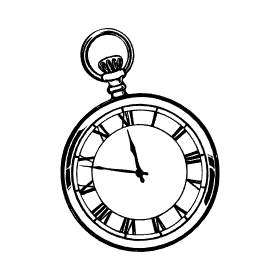 Archivo de vectores reloj antiguo deco vinilo