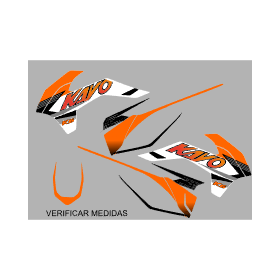 Corven Kayo K6 250 Sticker Vector