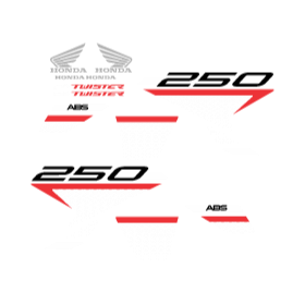 Archivo PDF de sticker de moto HONDA Twister CB 250
