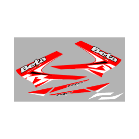 Beta Tr 250 Enduro Modelo 2016 Stickers