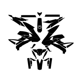 Plantilla para Bajaj Pulsar NS200