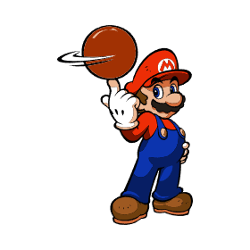 Archivo de vectores mario pelota dtf deco vinilo