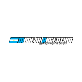 Archivo PDF de sticker de calco "Made In Argentina"