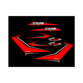 Archivo PDF de sticker de moto Motomel Skua 150