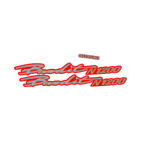 Archivo de vectores SUZUKI_BANDIT_N1200 sticker vector
