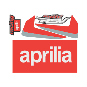 Archivo de vectores APRILIA MILLE RSV sticker vector