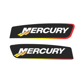 Archivo de vectores Mercury optimax outboard