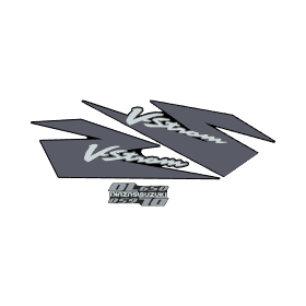 Archivo de vectores SUZUKI DL650 VSTROM sticker vector