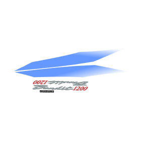 Archivo de vectores SUZUKI_BANDIT_1200 sticker vector