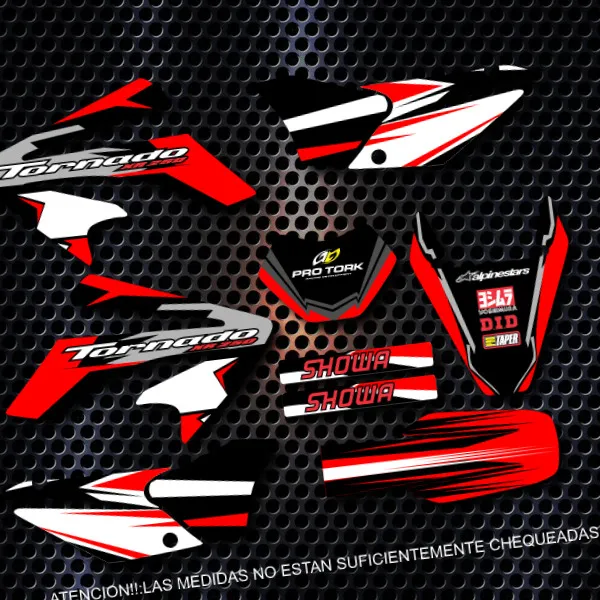 pdf de sticker -tornado xr 250- honda