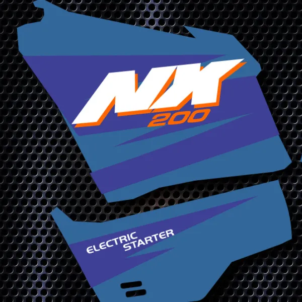 nx 200 electric starter honda nx200