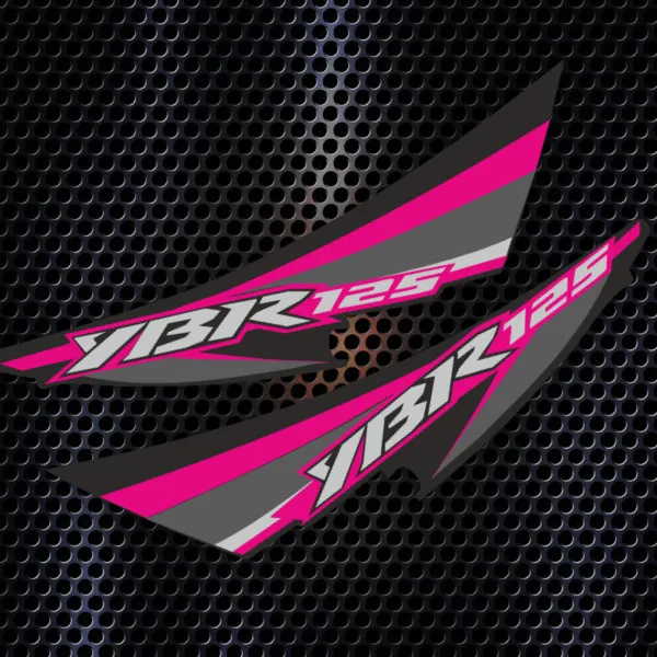 DTH00003045_YAMAHA_YBR125_FUCSIA_GRIS_Y_NEGRO_STICKERSREMOTOS_052024.webp