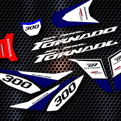 honda xr 300 tornado rally 2026 calcos