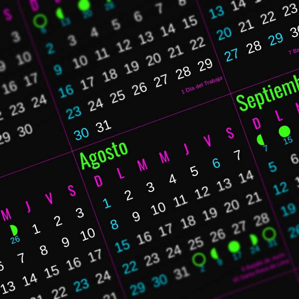 calendario 2027 peru neon