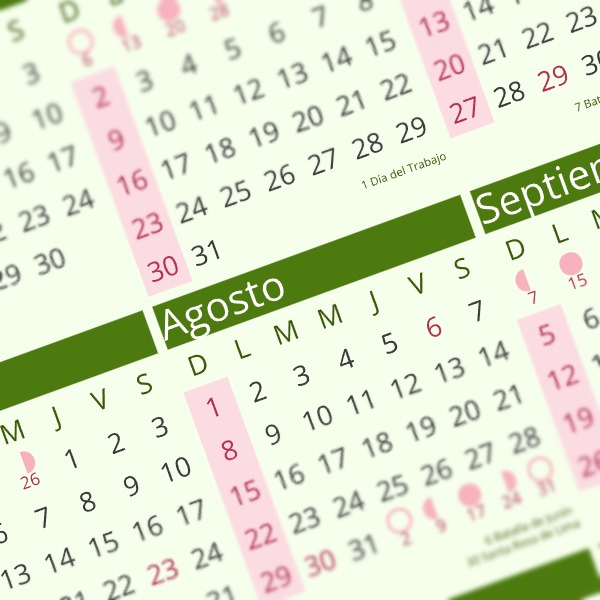 calendario 2027 peru primaveral