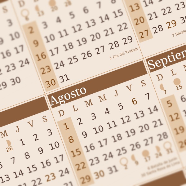 calendario 2027 peru tierra