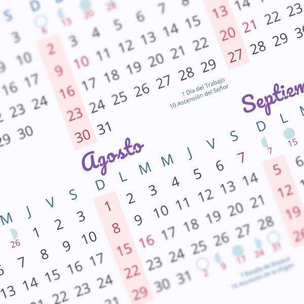 calendario 2027 colombia acuarela