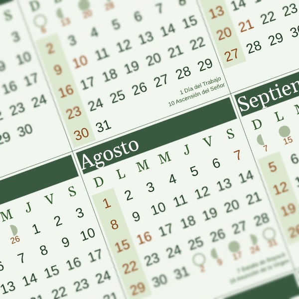 calendario 2027 colombia bosque
