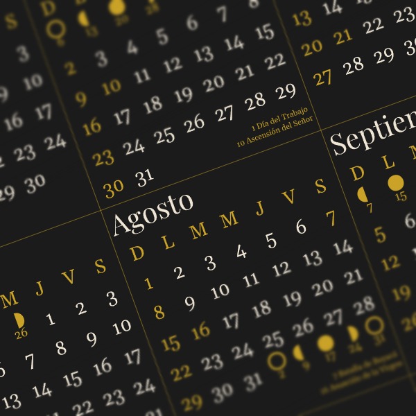 calendario 2027 colombia elegante