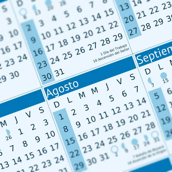 calendario 2027 colombia oceano