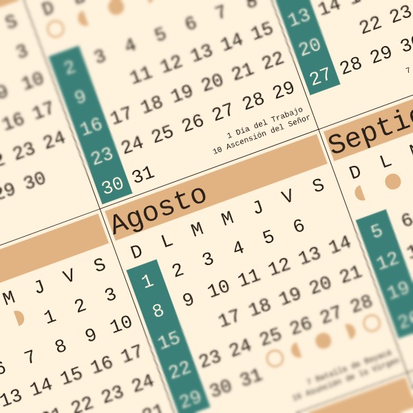 calendario 2027 colombia retro
